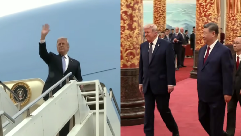 After Beijing’s summit spectacle, Trump sells Xi’s image back home