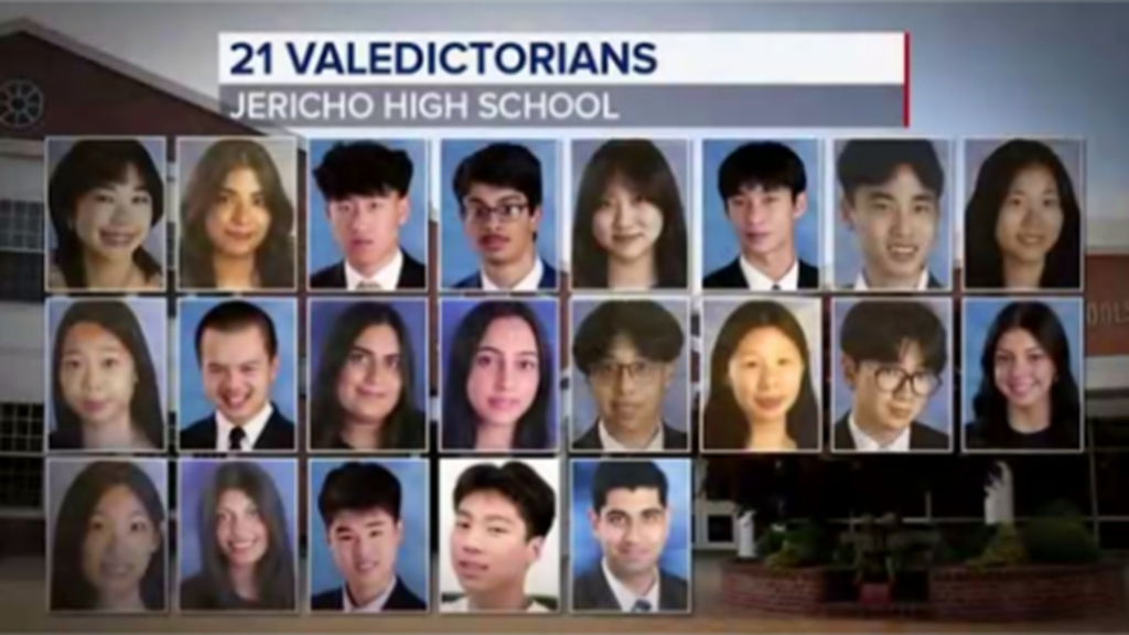 The internet had a lot to say about this Long Island school’s 21 valedictorians