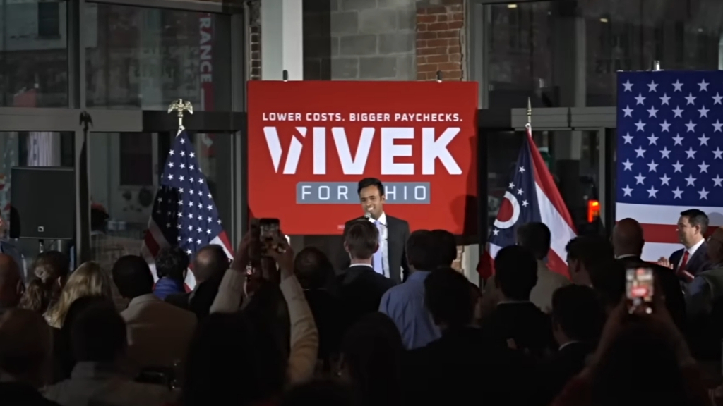 Vivek Ramaswamy wins Ohio GOP gubernatorial primary