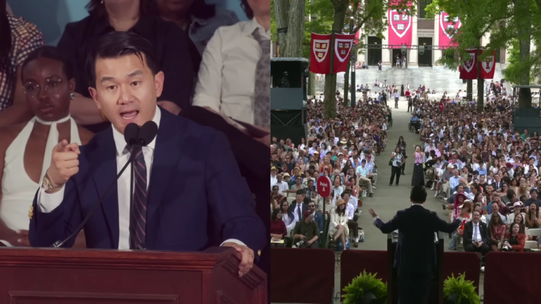 Ronny Chieng says what everyone’s thinking about AI at Harvard