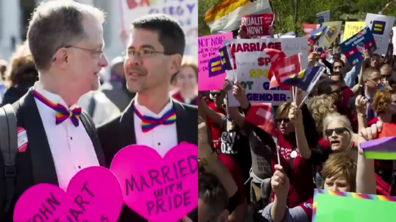 Republican support for same-sex marriage plunges as US acceptance stalls: survey